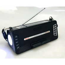 GOLON RX-S2618BTS FM AM SW 3 Band Vintage Retro Radio With Solar With Light With USB SD TF Mp3 Player